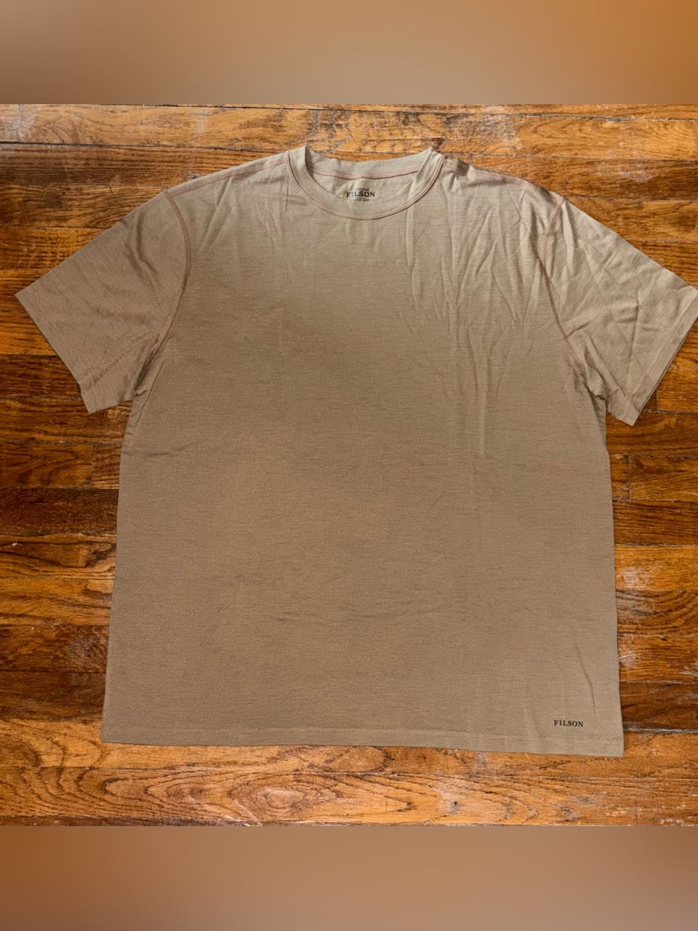 Filson T Shirt 100% Merino Wool Size Mens XXL